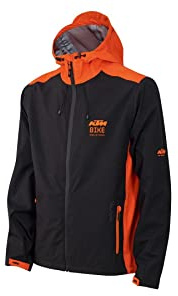 KTM Chaqueta Factory Team Hardshell Wind and Rain, manga larga