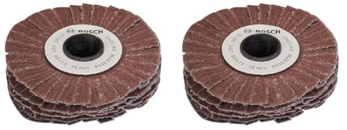 Bosch 15 mm flexible Schleifwalze Körnung 120 (Packung mit 2)