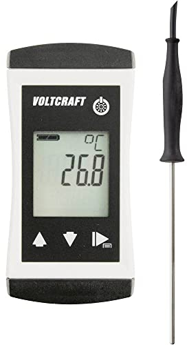 VOLTCRAFT PTM 100 + TPT-201 Temperatur-Messgerät -200-450 °C Fühler-Typ Pt1000 IP65