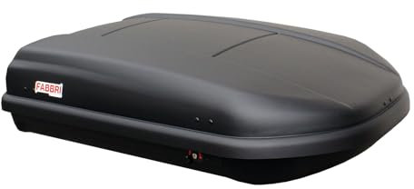 Box Auto Tetto 360L Portapacchi Universale Baule 140x90x35 cm ABS UV Laterale DX Premontato Portabagagli Siluro Portatutto Auto Tetto Conforme ISO/PAS 11154:2006