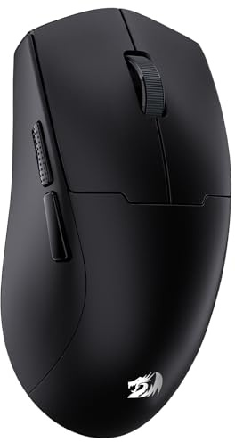 Redragon M918 PRO 3-Modus Kabellose Gaming-Maus, 49g 26K DPI Gamer-Maus mit ergonomischem natürlichem Griff, vollständig programmierbare Tasten, Software unterstützt DIY-Tastenkombinationen und DPI