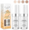 2 Pack TLM Colour Changing Foundation,Colour Changing Mature Skin Foundation,TLM Foundation Colour Change uk Mature Skin,Naturally Moisturizing Sunscreen Brighten Complexion Concealer Foundation 30ml