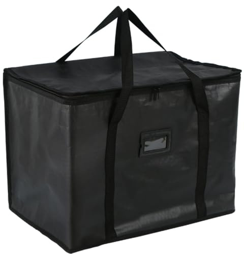 Nexhyp 70L Insulated Food Delivery Bag – Extra Large Thermal Bag | for Hot & Cold Food, Waterproof Reusable Cooler Bag for Grocery, Electric Bike, Camping