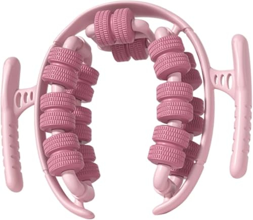 SIDUISDH Anti Cellulite Roller Lipödem Massagegerät, Abnehmbar Lymphdrainage GeräT Arm Beine Massage, Relax Roller 26 Räder