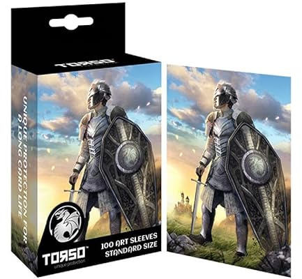 Torso - Art-Sleeves, Kartenhüllen, MTG Sleeves, Standard-Größe 66x91mm, 100 Stück