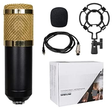 Soundkonsole, Professioneller Audiomixer USB 5.0 Audio-Soundkarte Externes USB-Headset-Mikrofon Webcast Live-Übertragungsadapter Spielmusik(Bm800)