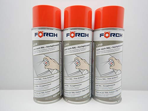 FORCH BLUTORANGE ORANGE 2002 Lack LACKSPRAY Spray SPRAYDOSE 400ML (3)