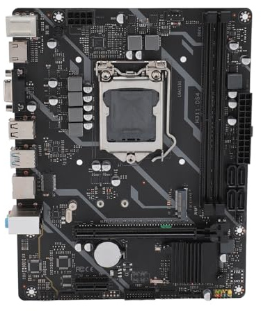 H311 Computer-Motherboard, für LGA 1151 DDR4 Dual Channel NVME PCIE X4 M.2 Gaming-Motherboard, 6-Phasen-Netzteil, für DIY-Computer, VBESTLIFEabd5x1fy79