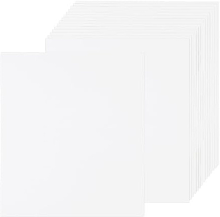 Rebower 50 Sheets Parchment Paper Aged Look Stationery 90GSM Vintage Paper Sheet, [for Certificate, Invitation, Envelope] - 8.5 x 11 Inch/White