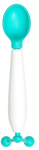 Cucchiai per alimenti - Cucchiaio antiversamento per 5,83 x 1,14 pollici, utensili per bambini con silicone morbido | cucchiaio da tavola per bambini piccoli e