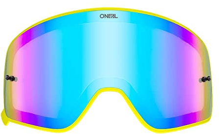 O'NEAL Unisex Spare Parts Goggles Brille B-50, Gelb, Ersatzgläser, Radium: Blau (1er Pack)