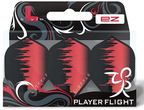 LSTYLE Dart Flights: L1 Pro/Kami/EZ Standard - für Soft Tip und Steel Tip Darts