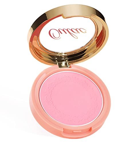 Oulac Matt Blush Make up, Lang Anhaltender Wangen Makeup Rouge Puder, Wasser und Schweißfest, Vegane Cream Blush und Tierversuchsfrei, N14 One more time