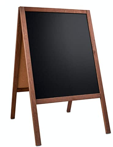 Kundenstopper »Kreidetafel-Aufsteller M« aus Holz, 60x100 cm