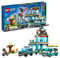 LEGO 60371 City Emergency Vehicles HQ Set with Fire Rescue Helicopter Toy, Ambulance, Motorbike and Police Car Toys, Gift for Boys & Girls Age 6+