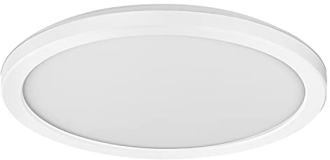 LEDVANCE SMART+ ORBIS WiFi-Panelleuchte, weiß, 19W, 1790lm, 235mm, regulierbares Weißlicht (2700K-6500K), Rahmen mit RGB-Farblicht, dimmbar, steuerbar per App, kompatibel mit Amazon, Google und Co.