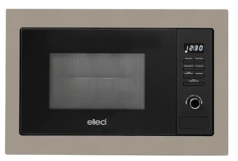 Microonde con Grill, Installazione Incasso 28 Litri 900 Watt colore Tortora - FGSP28143WS