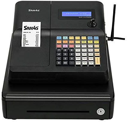 SAM4S ER-260EJ Caja Registradora Negro