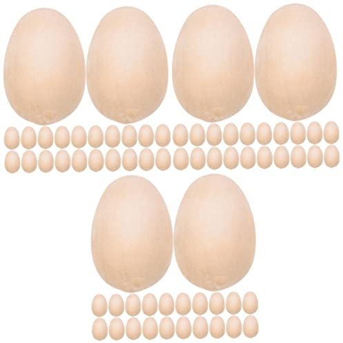 Kisangel 150stücke -ostereier Unbemalt Hochwertigem Bemalen Und Basteln Für Ostern Dekoration Spielzeug Für Kreative Bastelideen