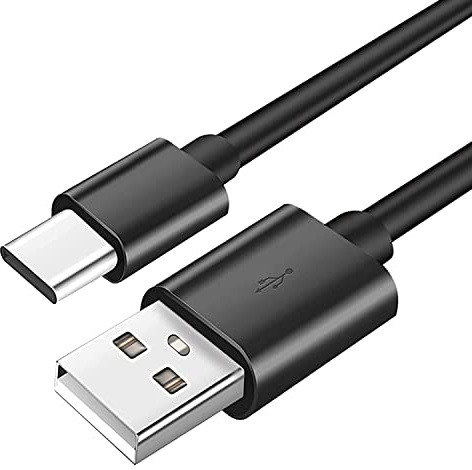 Aiivioll USB-C-Ladekabel für Anker Soundcore Earbuds Life P2 P3 A1 X10 Q30 Q35 Q10 Kopfhörer Dot 2 Note Liberty 4, Air 2, 3 Pro Ohrhörer, USB A auf Typ C Ersatz-Schnellladekabel (1 M)
