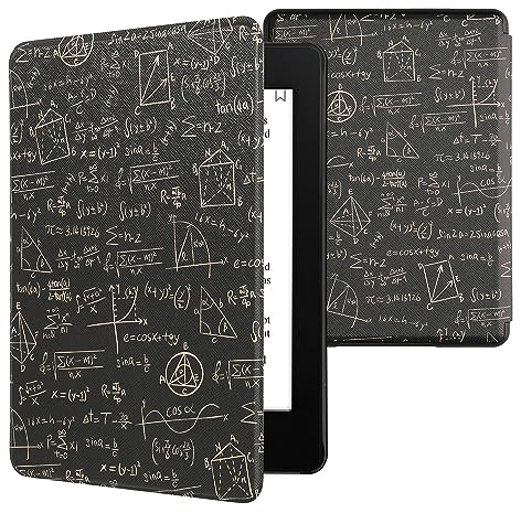 kwmobile Klapphülle kompatibel mit Amazon Kindle Paperwhite 11. Generation 2021 Hülle - Flipcase für Kindle Paperwhite Hülle mit Magnetverschluss - Gleichung