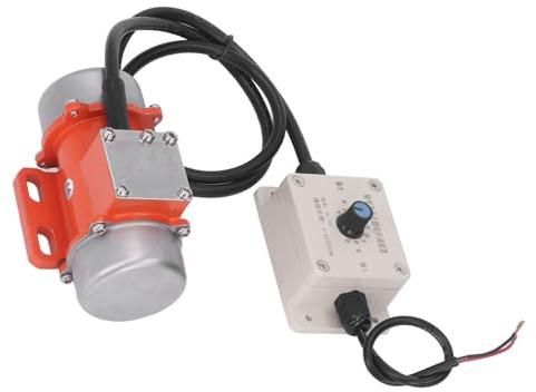 Betongvibrator, 30W 4000rpm Borstlös DC-vibratormotor med Hastighetsregulator Vibrerande Motorblandare Underskuren Vibrator För Betongvibratorer (DC12V)