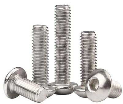 ORANXIN M16 x 90mm 1 Pcs Halbrundschrauben Edelstahl 304 Runder Kopf Innensechskant Bolzen Pan Kopf Allen Schrauben Maschinenschraube