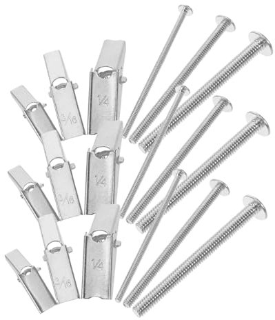 SEWOART Pezzi Tasselli a Molla per Cartongesso Bulloni a Molla per Montaggio a Parete Cava Vite per Telai e Mensole