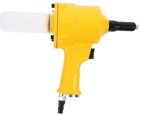 Cabilock Remachadora Neumática de Mano Industrial Diseño de Dos Garras, Aleación de Aluminio y Hierro, para Uso Rápido Aplicaciones Industriales