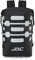 JDC Motorrad Rucksack 100% wasserdichte Reflektierend Tasche 30 L - Reflector - Schwarz