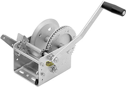 Fulton 142411 Cabrestante de Doble Velocidad con Freno de Mano, Capacidad de 2500 Libras, 1 Paquete