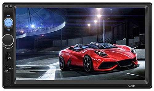GOFORJUMP Autoradio 7010B 2 Din General Car Models 7'' inch LCD Touch Screen Car Radio Player Bluetooth Car Audio Support Rear View Camera