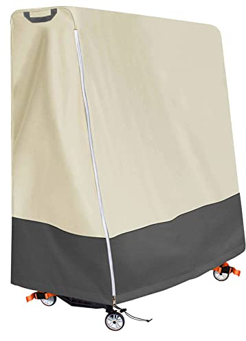 Aaaspark Tavolo Ping Pong Copertura, Copri Tavolo Ping Pong Tavolo da Ping Pong Copertura Impermeabile Interno Copertura per Tavolo da Ping Pong （165 x 71 x 175 cm ）