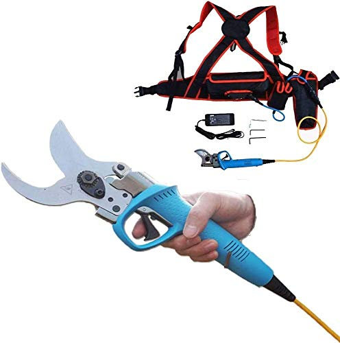 HODAGES Sécateur électrique Professionnel Sécateur électrique Professionnel 45mm Diamètre de Coupe 40V 6Ah Sécateur électrique Sécateur électrique de Jardin