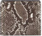 Fossil Geldbörse für Damen – Bifold Logan klein geprägt Leder Python-Optik, SL8264874 – 10,2 cm L x 2,5 cm B x 8,9 cm H