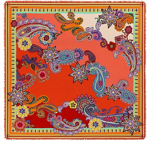Roeckl Summer Vibes 130x130 Schal, Multi Flamingo, Standard