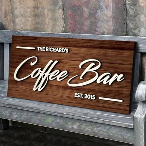 Personnalisée Plaque De Numéro De Maison En Bois, Décoration Murale, Porte, Extérieur, D'adresse, Panneaux Décoratifs (Brown)