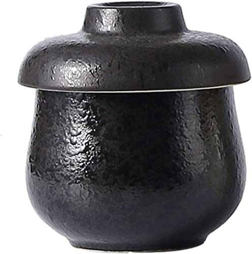 Sucrier en céramique, pot à crème, sucrier avec couvercle hermétique, pot à sucre de 250 ml/8,8 oz, récipient à sucre, pot à épices, for comptoir de bar à café - Bleu - 250 ml (couleur : bleu, taille