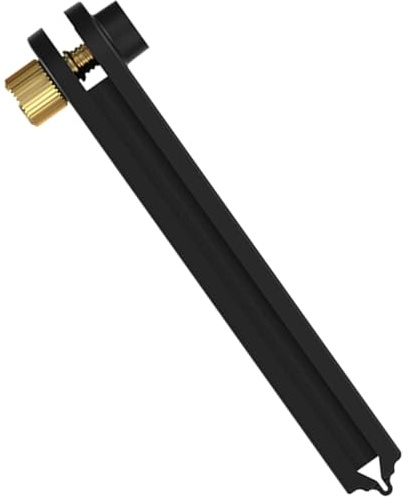UPKOCH Gitarrensaitendämpfer aus Metall Schwarz Tragbar und Verstellbar die Lautstärke für Akustikgitarre Musikinstrumentenzubehör