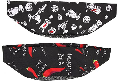 VALICLUD 2 Piezas Gorros De Chef Gorro De Cocina Redecilla De Malla para Cocinero Restaurante o Cocina