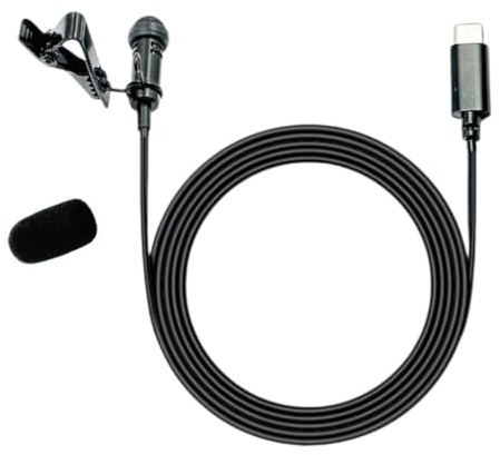 Kalttoy USB C-klämma på mikrofon rundstrålande kondensatormuffar valfritt