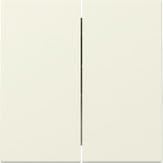 GIRA 329501 Wippe 2fach System 55 Cremeweiß glänzend Install.Baumaterial Schaltermat/Geb.Steu