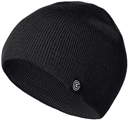 Original Beanie Cap - Soft Knit Beanie Hat - Warm and Durable (Black)