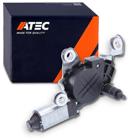 ATEC Germany Scheibenwischermotor 12v hinten, Heckscheibenwischermotor | Kompatibel mit: SKODA OCTAVIA II Combi