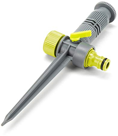 REHAU - Irrigatore quadrato per prato, 13 mm (1/2''), in plastica, irrigatore per prato, sistema di irrigazione