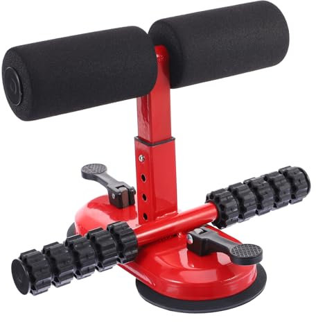 POPETPOP Sit-up Gerät Mit Großen Saugnäpfen Verstellbarem Fußhalter Stabiler Sitzhilfe Für Bauch Rückentraining Leicht Tragbar Für Heimfitness Und Sportgeräte Zuhause