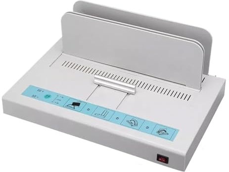 Bindegeräte Perfect Binding Machine Wärme Bindungsmaschine Universal Electric Book Automatisches Bindervertragsdokument fach Locher