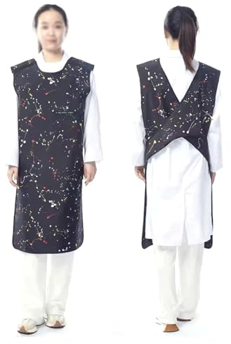 TYBGAU Boutique UK Lead Gown X-Ray Shield Clothing 0.35/0.5Mmpb Protection Lead Vest Radiation Protective Lead Apron for Hospitals Labs X-Ray Apron
