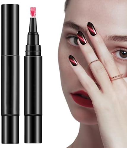 Nagelpennor gel – blötlägg av UV LED nagellacksverktyg | gelpenna | ritmarkörpenna, 1 stegpenna för hemsalong