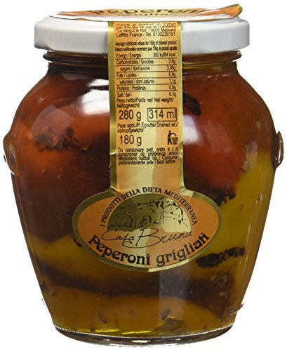 CASA BRUNA Poivrons à l'Huile Olive 280 g